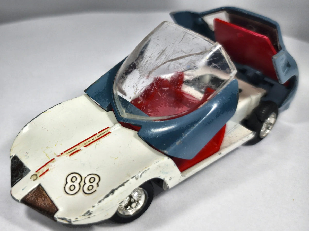 MONZA GT SPYDER Sports CAR Tekno '70 Biały 1:43 Made in Denmark – zdjęcie 2
