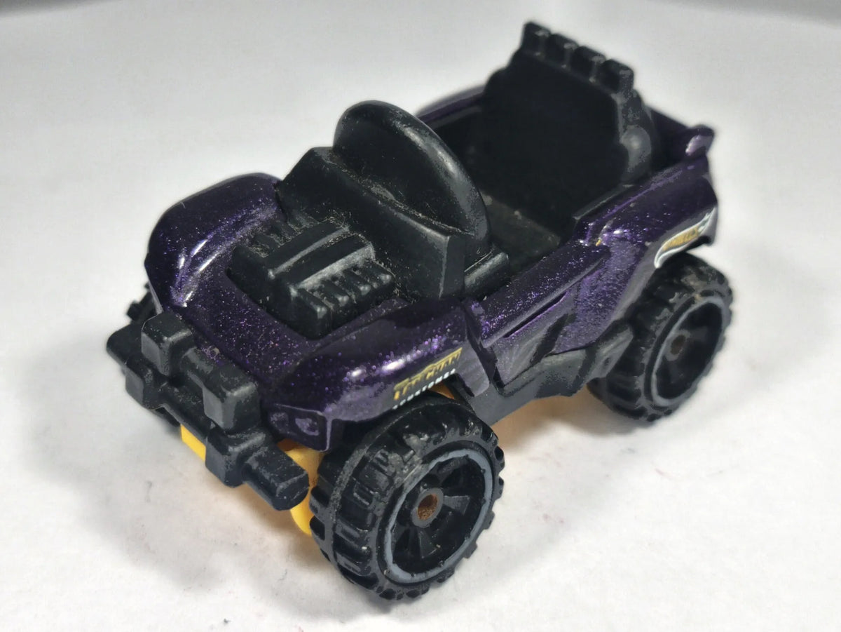 BOGZILLA (QUAD), Seria HW Ried-Ons, Hot Wheels 2019, No. FJV61, Żółty, 1:64 – zdjęcie 2