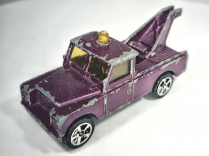 LAND ROVER, Corgi Juniors, Made in Gt Britain, Die cast 3396/69 Fiolet 1:64 – zdjęcie 2