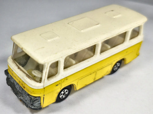 Autobus SETRA COACH Superfast Matchbox 1970 Żółty 1:87 Made in England – zdjęcie 2