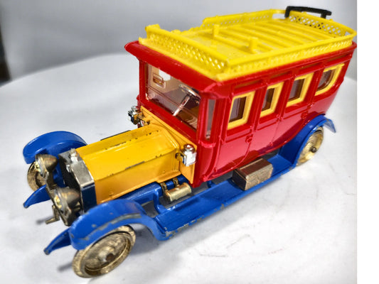 Hardy Boys 1912 Rolls Royce Silver Ghost Corgi 1971 1:43 Made in England – zdjęcie 2