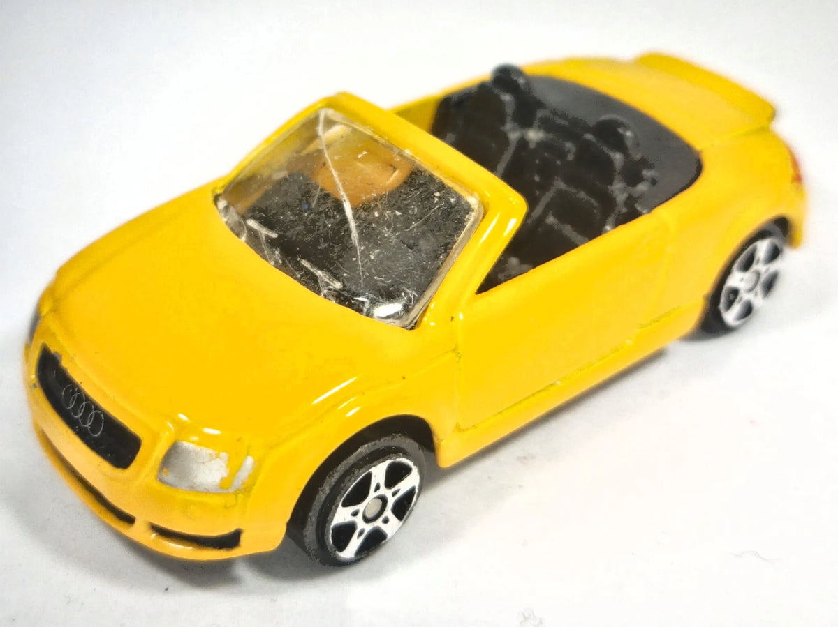 AUDI TT ROADSTER, Maisto, Die cast 12326, Żółty, 1:64, Resoraki – zdjęcie 2