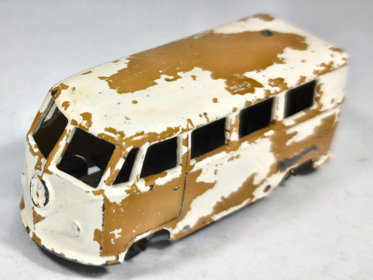 Volkswagen Microbus Type 2 T1 Tootsie Toy '50 Biały 1:68 Made in Usa – zdjęcie 2