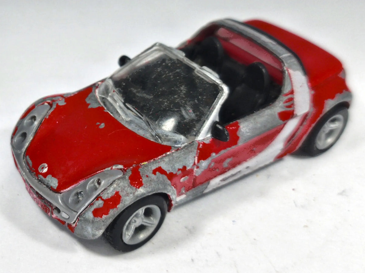 Smart Roadster Coupé SIKU 1:55 Luzak Czerwony – zdjęcie 2