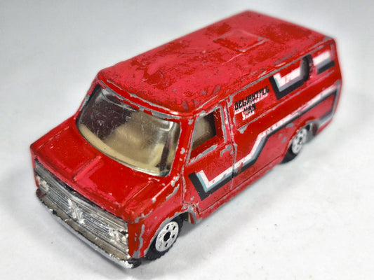 DELIGHTFUL VAN, Yatming, Die cast NO.899, Czerwony, 1:64, Resoraki – zdjęcie 2