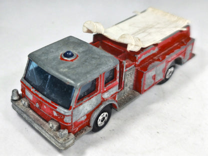 Fire Pumper Truck Matchbox 1974 Superfast 1:87 Wóz strażacki Straż pożarna – zdjęcie 2