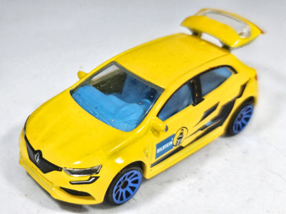 Renault Megane R.S. Majorette 1:64 BILSTEIN Luzak Żółty – zdjęcie 2