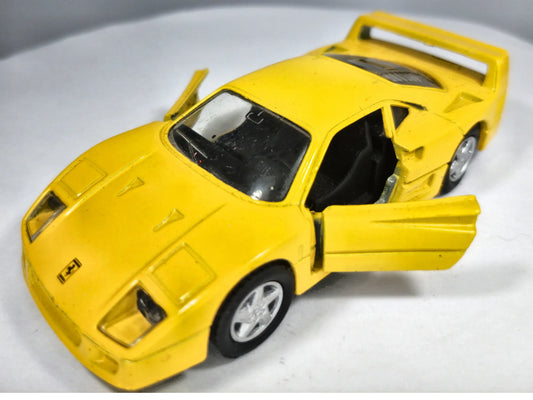 Ferrari F40 Maisto '90 Żółty 1:39 – zdjęcie 2