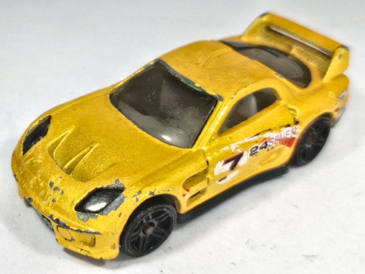 24/Seven Hot Wheels 2007 New Models 1:64 Luzak Żółty – zdjęcie 2
