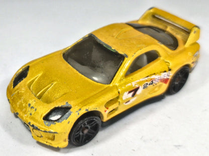 24/Seven Hot Wheels 2007 New Models 1:64 Luzak Żółty – zdjęcie 2