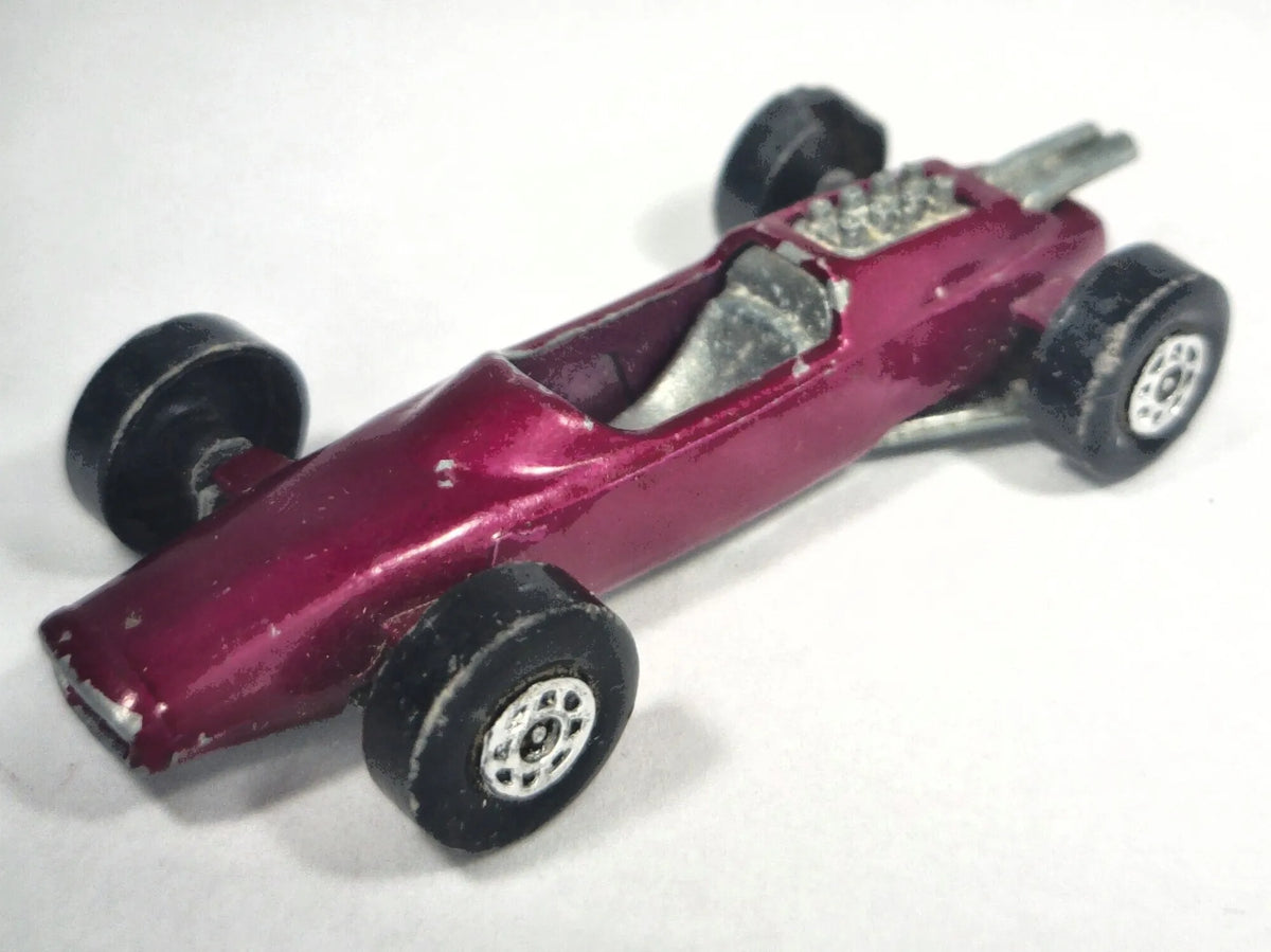 Lotus Super 7 Super Fast Matchbox '70 Magenta 1:64 Made in England – zdjęcie 2