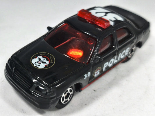 Ford Crown Victoria Motor Max 1:64 POLICE #32 Anti-Crime Luzak Policja – zdjęcie 2