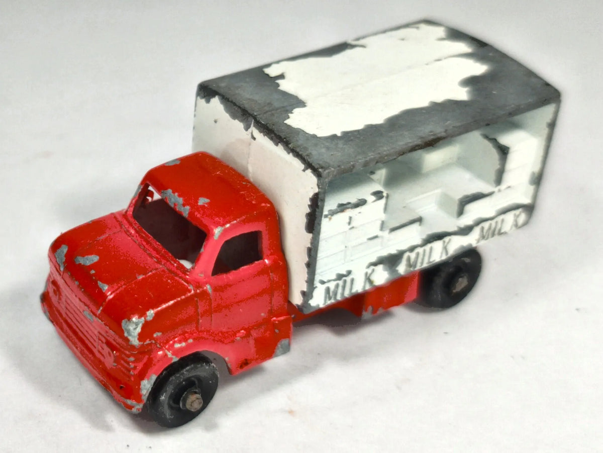 Ciężarówka MILK TRUCK TUF-TOTS Lone Star '50 Czerwony 1:87 Made in Spain – zdjęcie 2