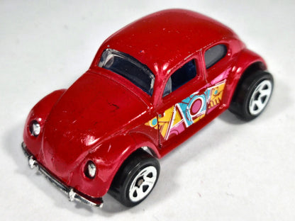 VOLKSWAGEN BEETLE (GARBUS) Hot Wheels 1998 Czerwony 1:64 – zdjęcie 2