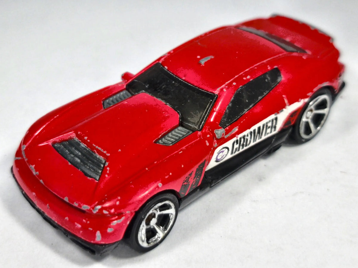 D-MUSCLE / CROWER Hot Wheels 2014 Czerwony 1:64 – zdjęcie 2