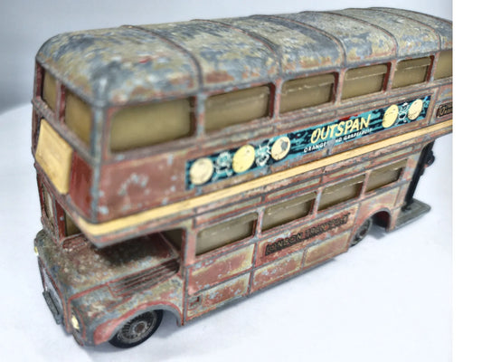 London Transport Routemaster Corgi '70 Czerwony 1:43 Made in Gt Britain – zdjęcie 2