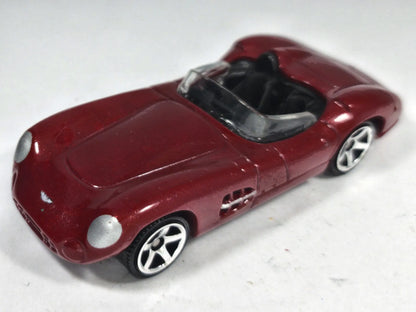 1956 Aston Martin DBR1 Matchbox 2019 Mainline 1:64 Luzak Bordowy 2XMETAL – zdjęcie 2