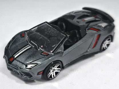 Lamborghini Aventador SVJ 1:64 Luzak Szary – zdjęcie 2