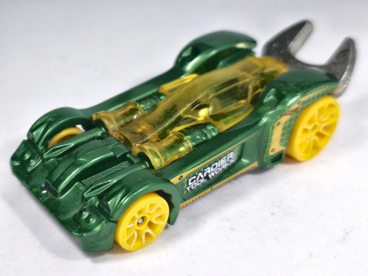 Tooligan Hot Wheels 2009 HW Tools 1:64 Cardier Luzak Zielony – zdjęcie 2