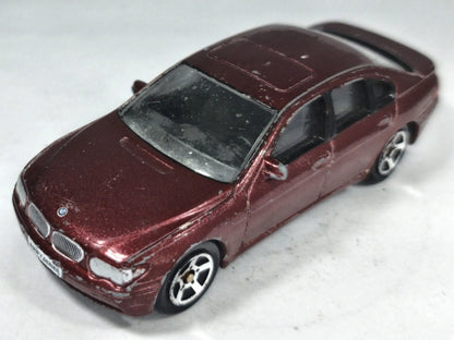 BMW 7 Series Realtoy 1:64 Luzak Bordowy – zdjęcie 2
