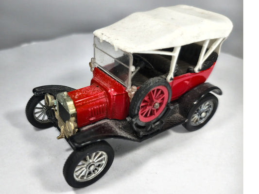 1915 MODEL T Corgi Classics '70 Czerwony 1:32 Made in Gt Britain – zdjęcie 2