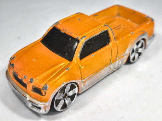PICKUP TRUCK, Maisto, Die cast POSC, Pomarańczowy, 1:64, Resoraki – zdjęcie 2