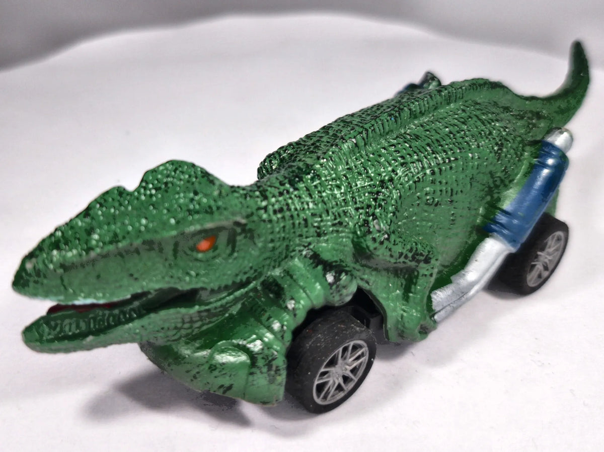 Dinozaur Pull-Back Dinobros Zielony 1:55 – zdjęcie 2
