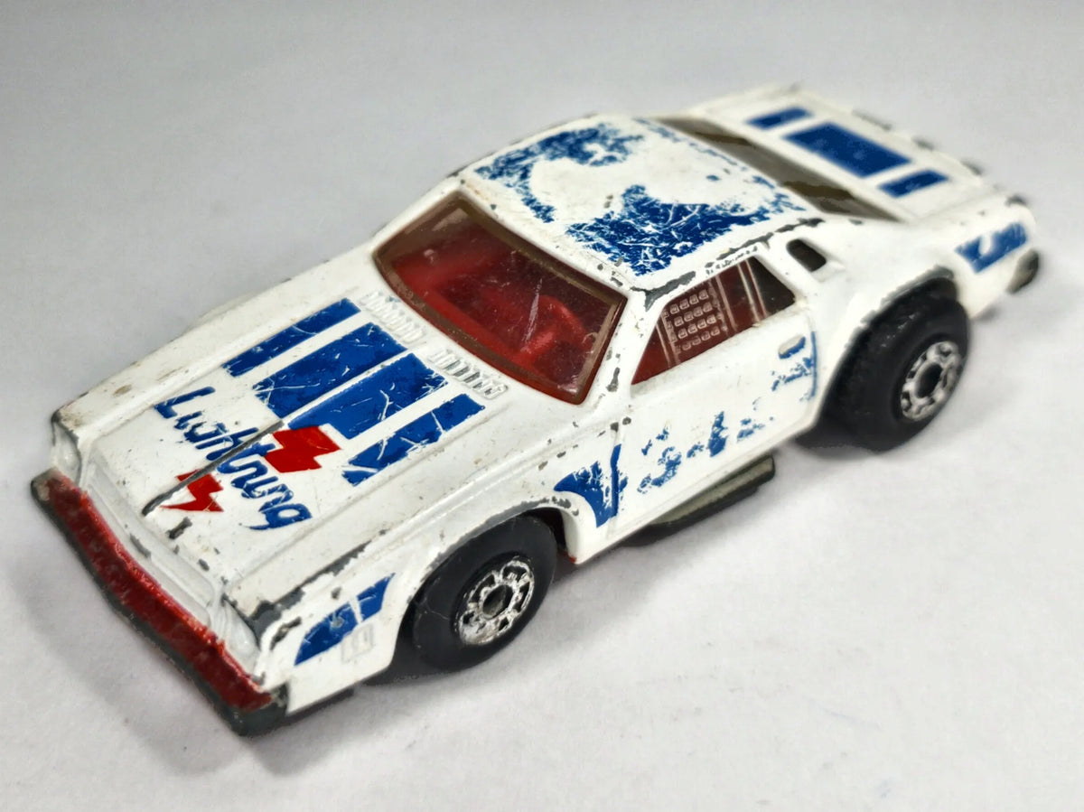 CHEVY PRO STOCKER Superfast Matchbox 1980 Biały 1:64 Made in England – zdjęcie 2