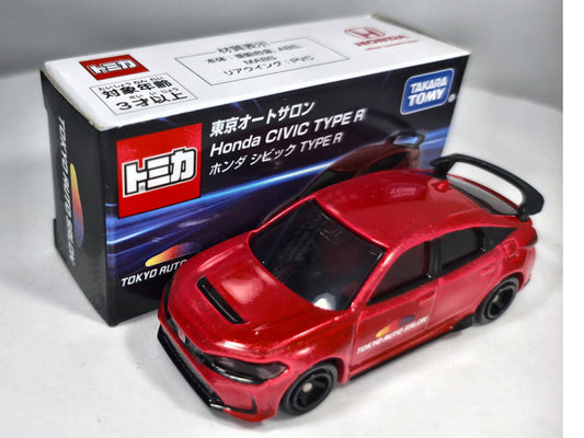 HONDA CIVIC TYPE R v= Tokyo Auto Salon Takara Tomy 2022 Czerwony 1:64 – zdjęcie 2
