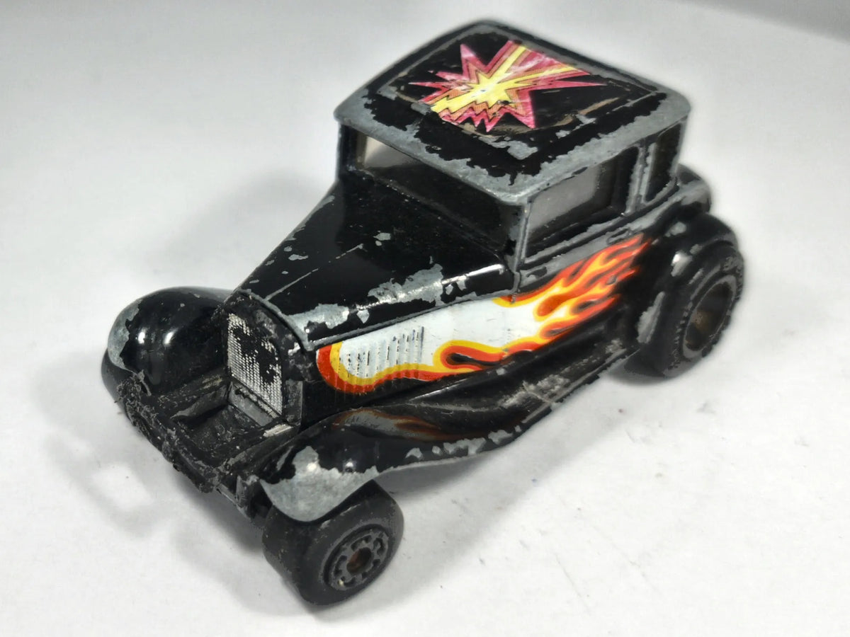 Ford Model A Matchbox 1979 Superfast 1:46 Luzak Czarny – zdjęcie 2