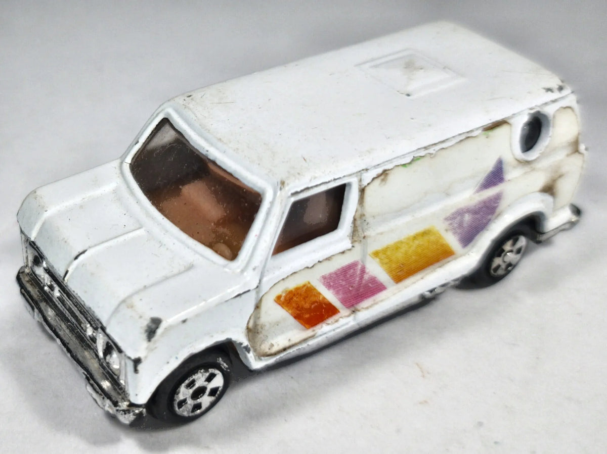 Super U.S. Van Zylmex '70 Biały 1:64 Vintage Model – zdjęcie 2