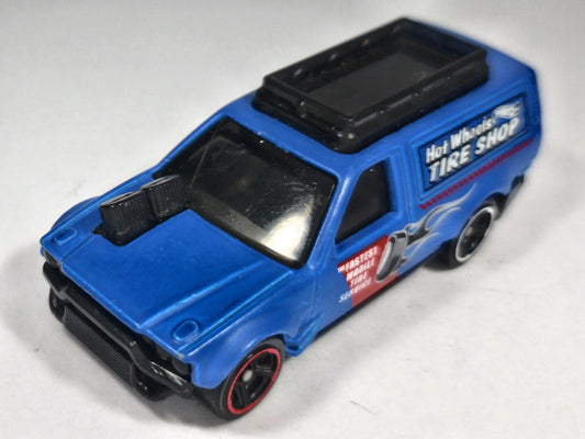 Time Shifter Hot Wheels 2017 HW Metro 1:64 TIRE SHOP Luzak Niebieski – zdjęcie 2