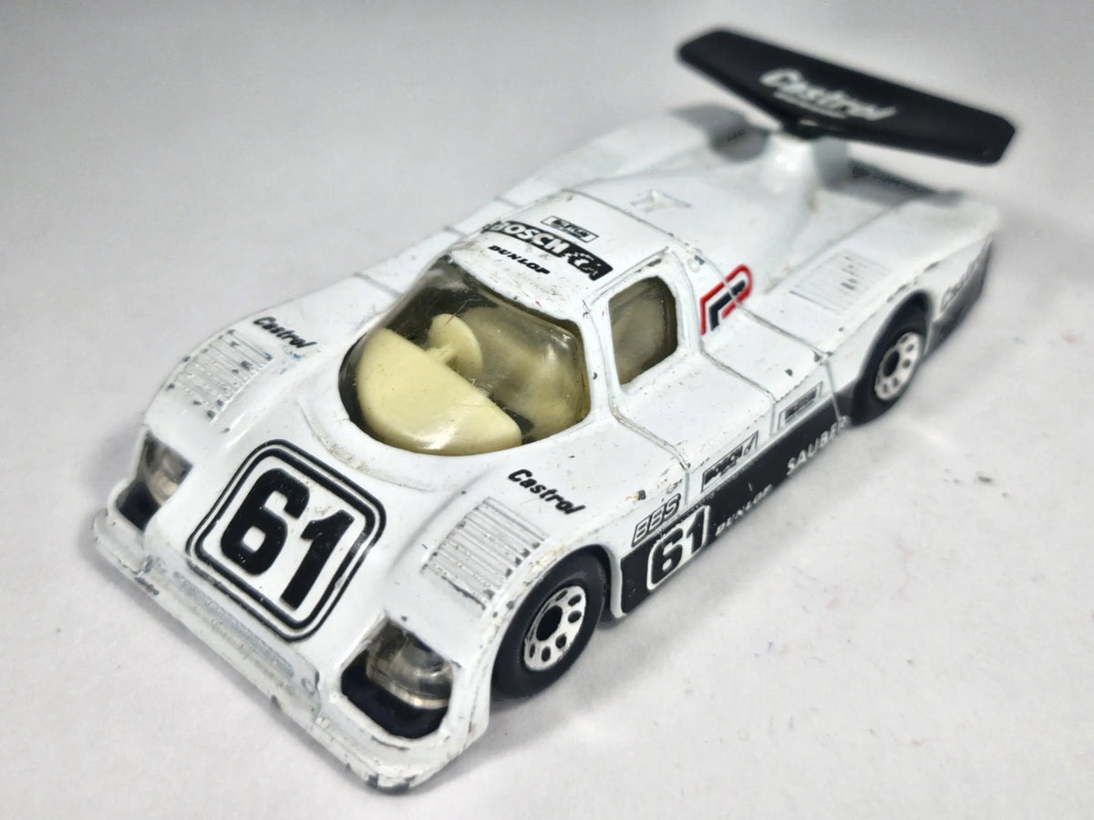 GROUP 'C' RACER, CASTROL, Matchbox 1984, Die cast, Biały, 1:64, Resoraki – zdjęcie 2