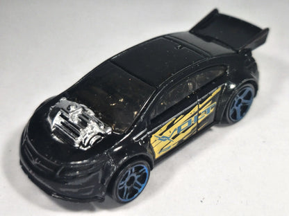 SUPER VOLT, Hot Wheels 2014, Die cast P45, Czarny, 1:64, Resoraki – zdjęcie 2
