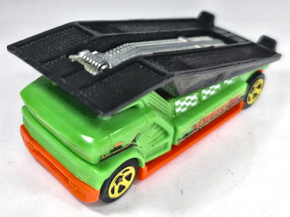 The Embosser Hot Wheels 2016 Experimotors 1:64 Luzak Zielony – zdjęcie 2