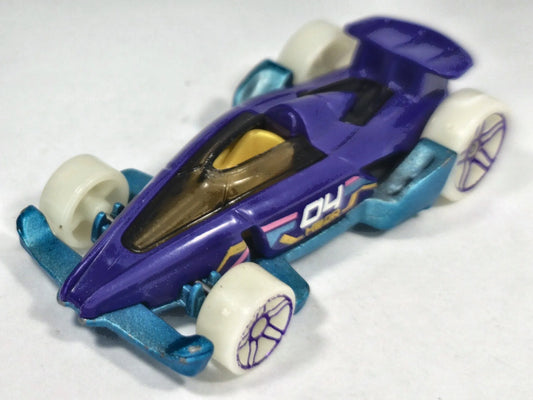 Hi-Tech Missile Hot Wheels 2013 1:64 Formuła Luzak Fioletowy – zdjęcie 2