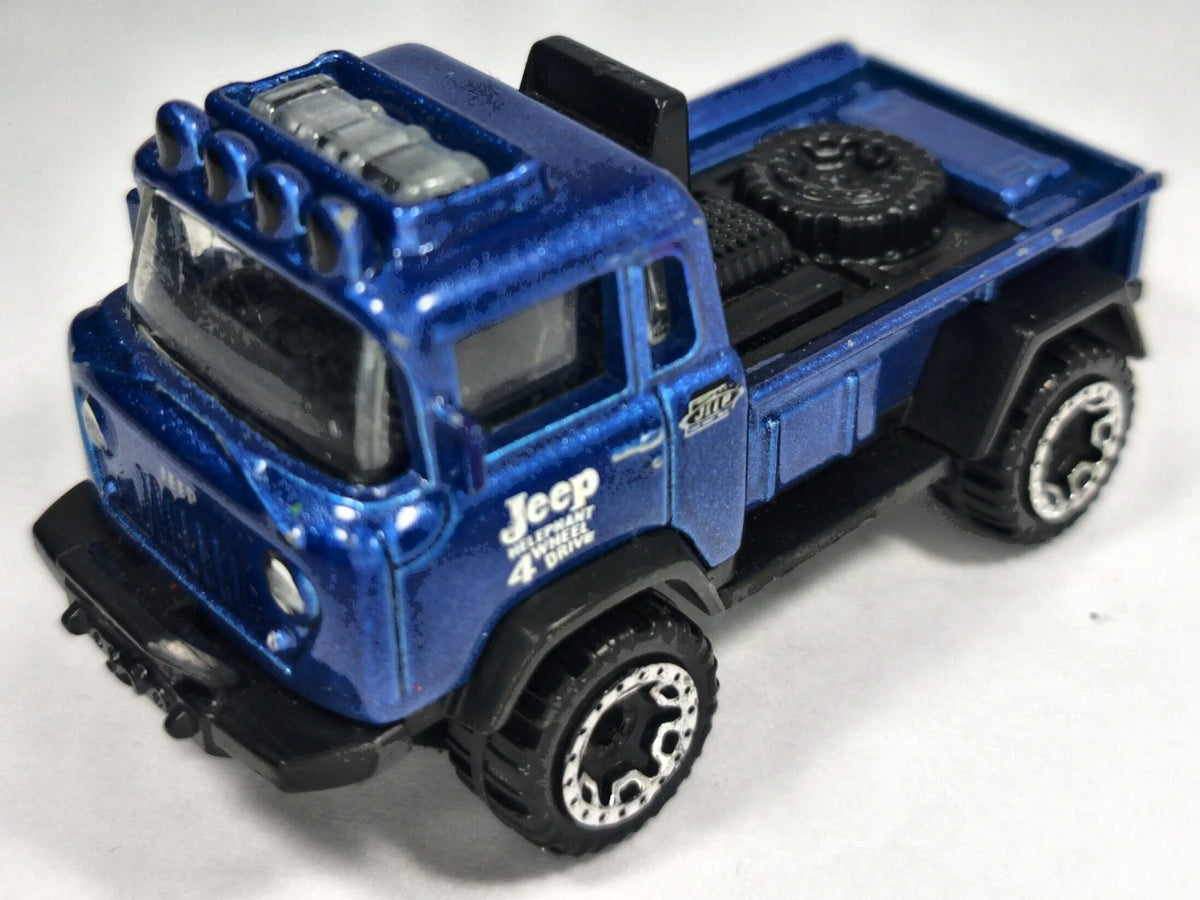 '57 JEEP FC Hot Wheels 2023 Niebieski 1:64 – zdjęcie 2