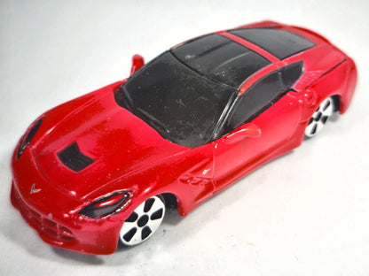 2014 CORVETTE STINGRAY, Maisto, Die cast, Czerwony, 1:64, Resoraki – zdjęcie 2
