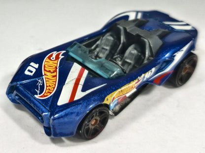 Carbonic Hot Wheels 2014 TRACK ACES 1:64 10 Luzak Niebieski – zdjęcie 2