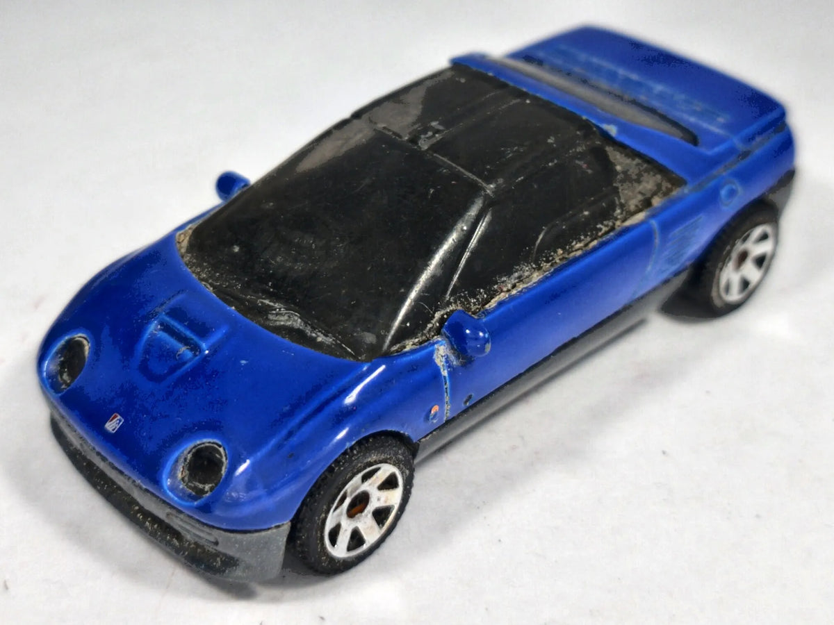 1992 MAZDA AUTOZAM AZ-1, Matchbox 2022, MB1365, Niebieski, 1:48, Resoraki – zdjęcie 2
