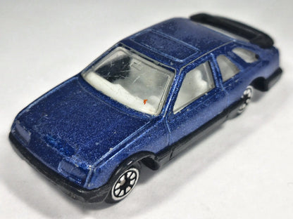 Ford Sierra XR4i, Welly, Die cast No. 98376, Niebieski, 1:64, Resoraki – zdjęcie 2