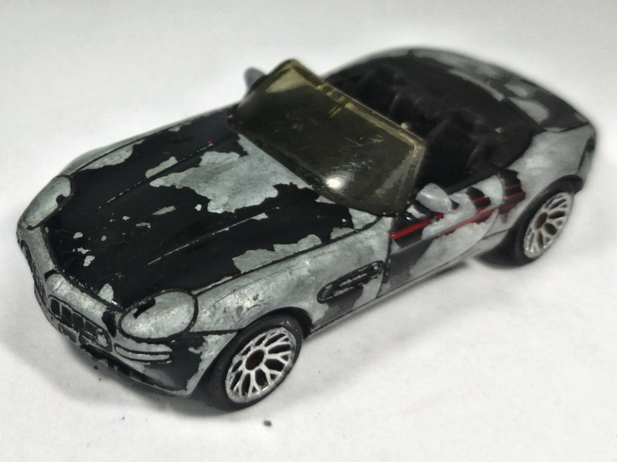 Bmw Z8 Matchbox 2001 1:55 Luzak Srebrny – zdjęcie 2