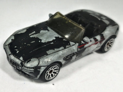 Bmw Z8 Matchbox 2001 1:55 Luzak Srebrny – zdjęcie 2