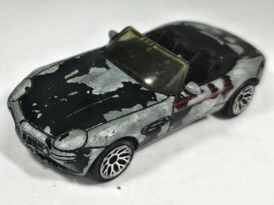 Bmw Z8 Matchbox 2001 1:55 Luzak Srebrny – zdjęcie 2
