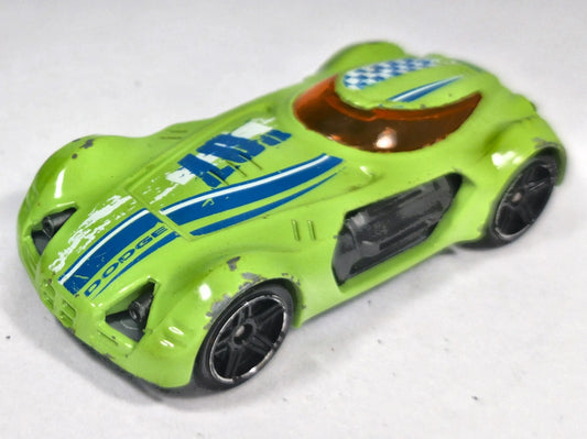 Dodge XP-07 Hot Wheels 2008 Track Stars 1:64 Luzak Zielony – zdjęcie 2