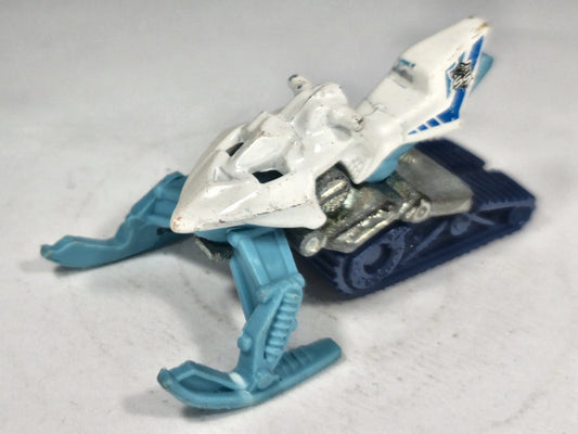 Snoopy Hot Wheels 1:64 Skuter śnieżny Luzak Biały – zdjęcie 2