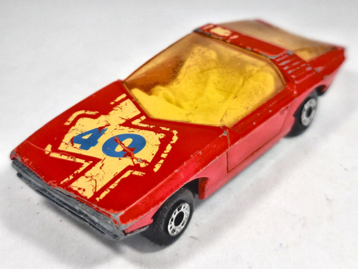 VAUXHALL GUILDSMAN, Matchbox 1971, Die cast NO.40, Czerwony, 1:64, Resoraki – zdjęcie 2
