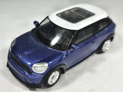 Mini Cooper S Paceman Welly 1:51 Luzak Niebieski – zdjęcie 2