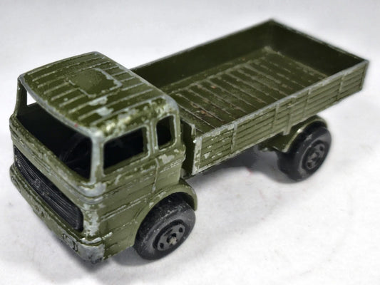 Mercedes Army Truck Wojsko Matchbox 1973 Oliwkowy 1:87 Made in England – zdjęcie 2