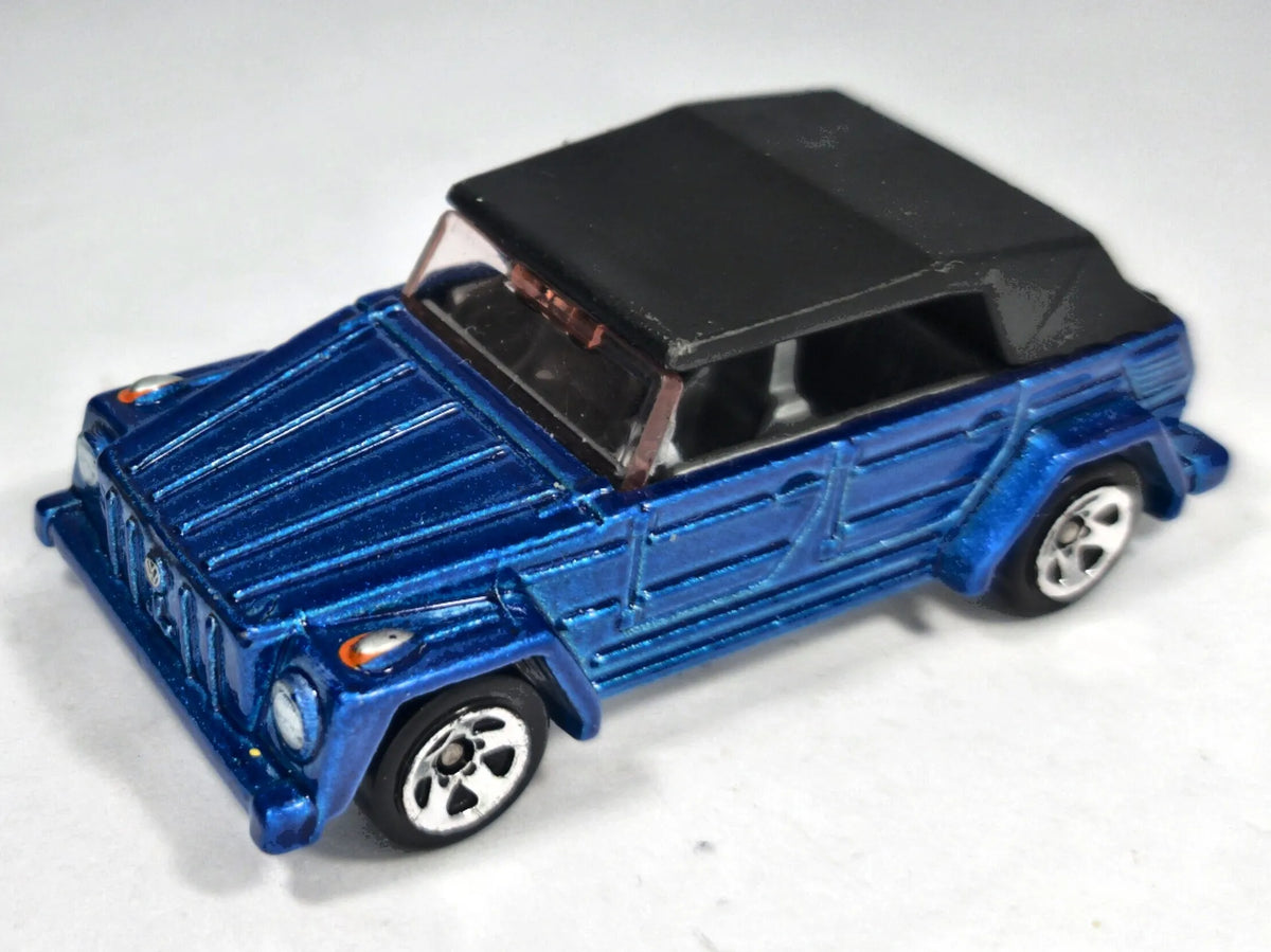 VOLKSWAGEN TYPE 181 HW Premiere Hot Wheels 2009 Niebieski 1:64 – zdjęcie 2